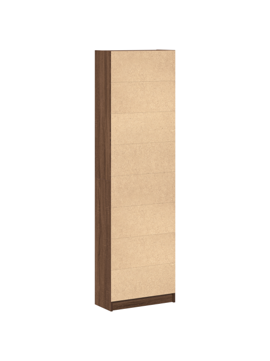 Vaatekaappi ruskea tammi 55x25x189 cm tekninen puu