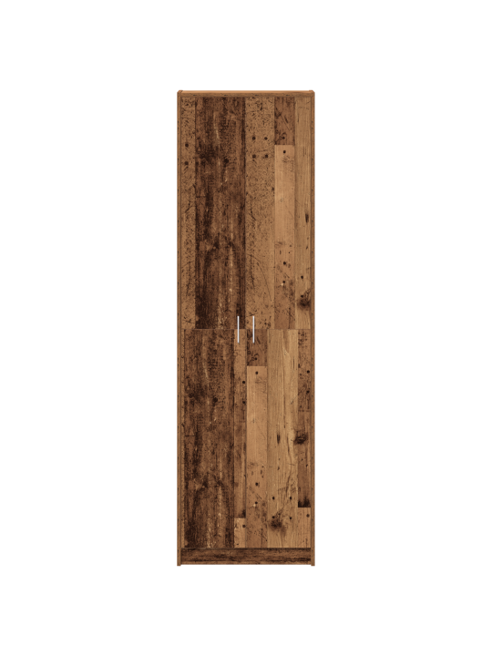 Vaatekaappi vanha puu 55x25x189 cm tekninen puu