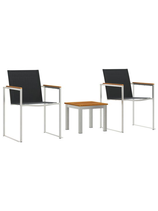 Ruokatuolit 2 kpl harmaa 60x56x85 cm kestävä akaasiapuu