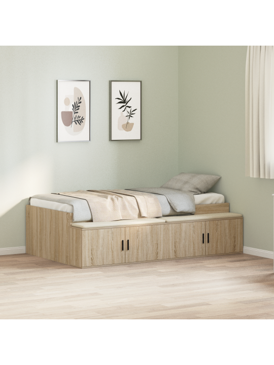 Säilytysjousi sonoma tammi 75x190 cm