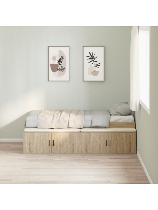 Säilytysjousi sonoma tammi 75x190 cm