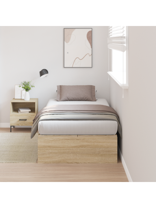 Säilytyssänkykehyksiä sonoma tammi 80x200 cm
