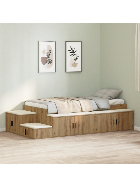 Säilytyssänky artisan tammi 75x190 cm