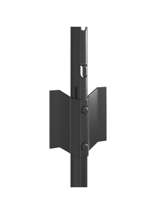 Aidan paalut 22 kpl u-kanava harmaa 80 cm teräs