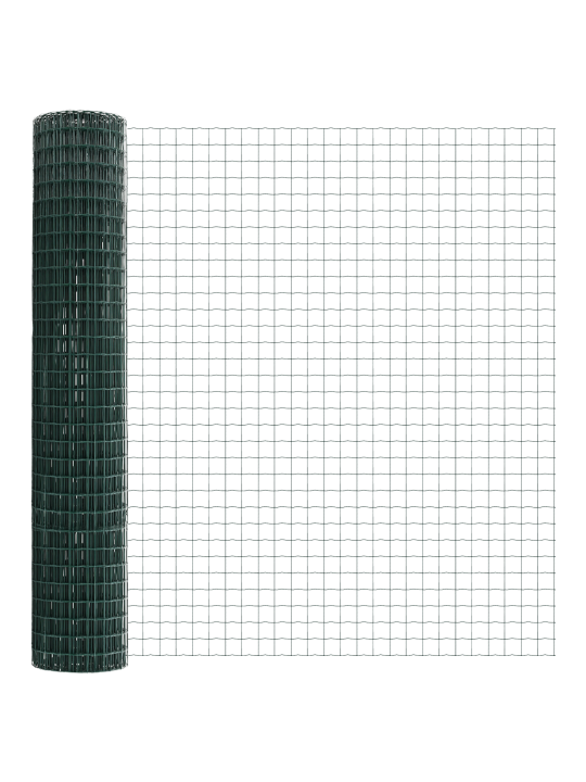 Euroaita 5 u-pilarilla vihreä 1.6x10 m teräs