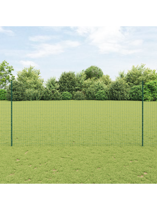 Euroaita viidellä U-pylväällä Vihreä 1.5x10 m Teräs