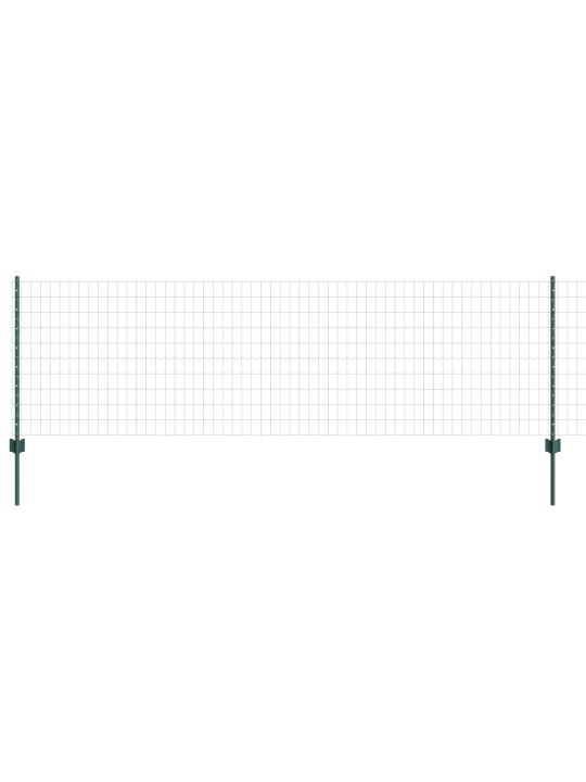 Euroaita 11 u-tolpalla vihreä 0,8x25 m teräs