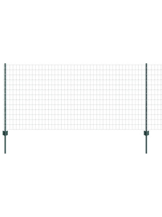 Euroaita 11 u-pylväällä vihreä 1x25 m teräs