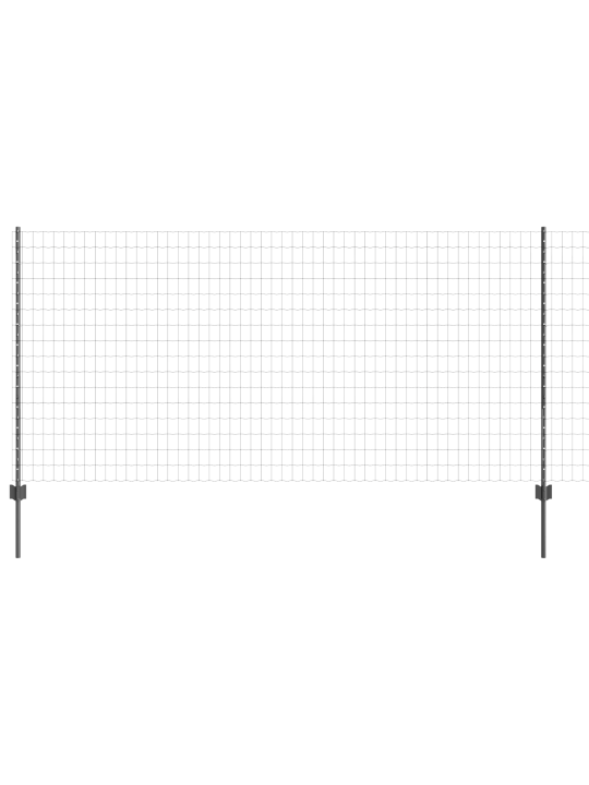 Euro-aidalla 10 u-pylväässä harmaa 1,2x10 m teräs