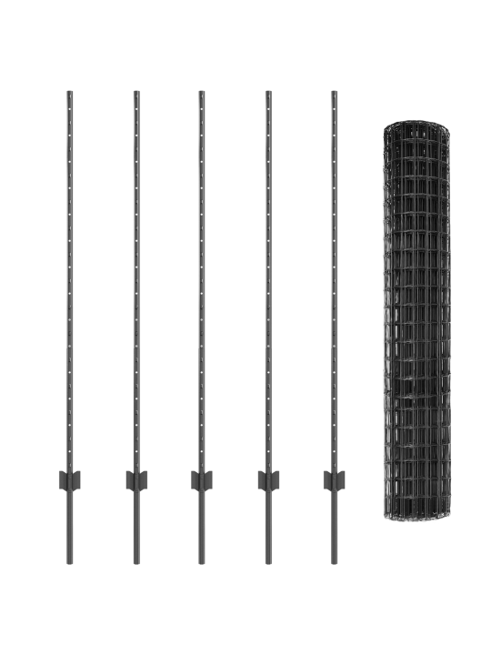 Euro-aida 10 u-postilla harmaa 1.4x10 m teräs