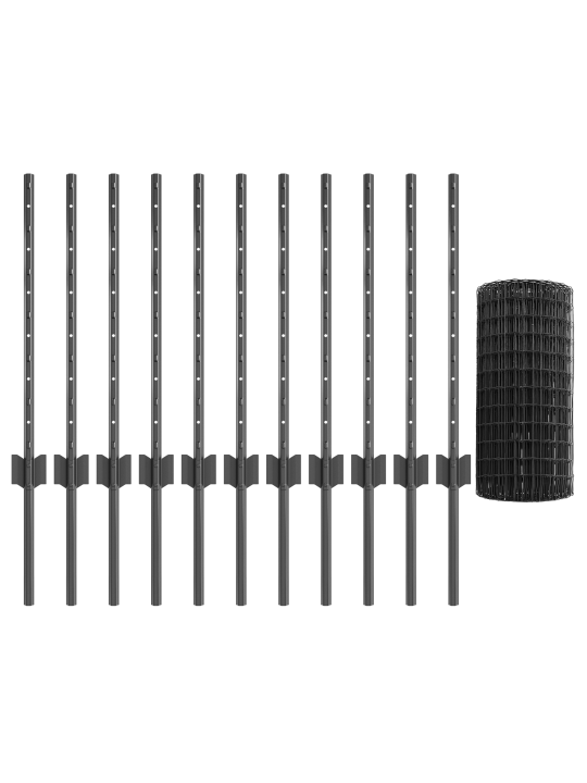 Euro aita 11 u postilla harmaa 0.6x25 m teräs