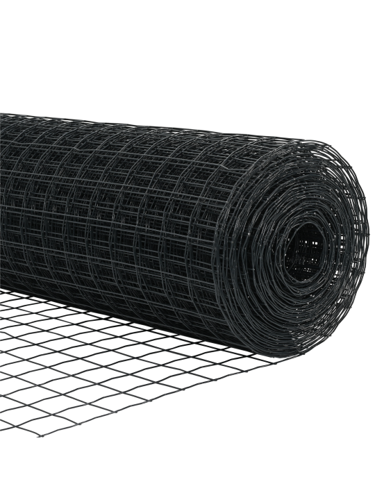 Euroaitaus 22 U-pylvään kanssa Harmaa 0,6x50 m Teräs