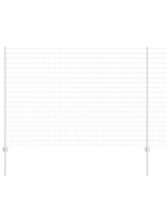 Euroaita 10 u-pyörällä hopea 1,5x10 m terästä