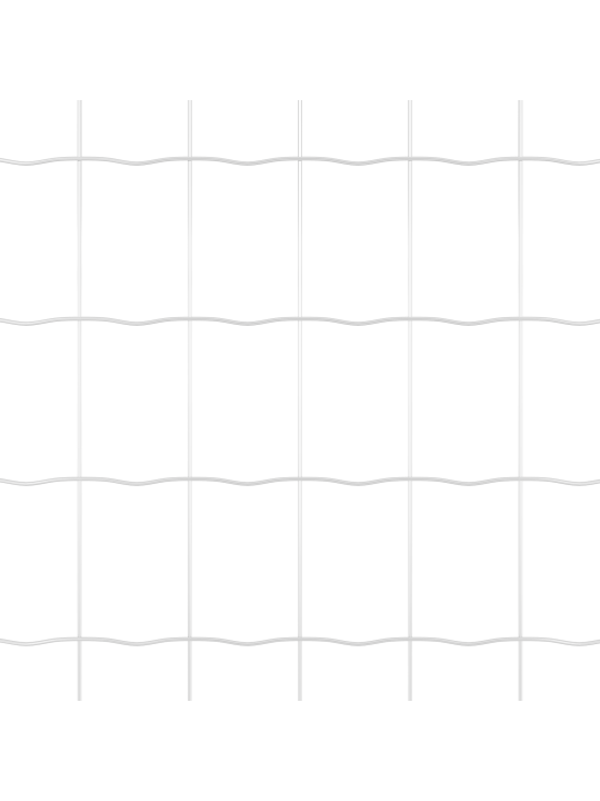 Euroaitaus 11 U-pylväällä Hopea 0,6x25 m Teräs