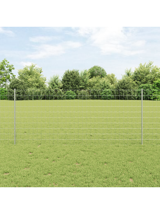 Euroaita 22 u-pylväällä hopea 1x25 m teräs