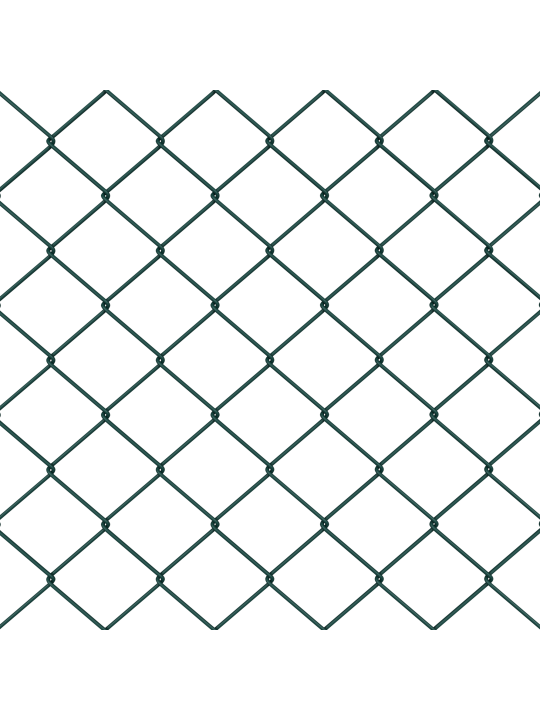 Ketjuaidat 10 u pystypohjalla vihreä 0.8x10 m teräs