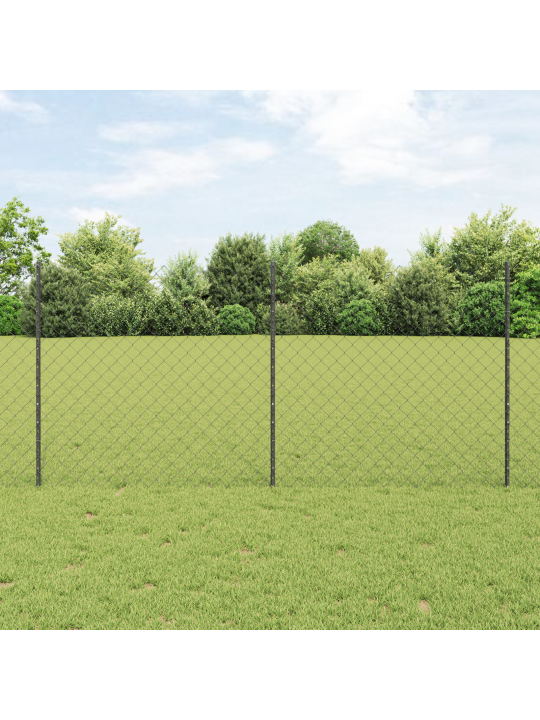 Ketjuaita 20 u-postilla harmaa 1.2x10 m teräs