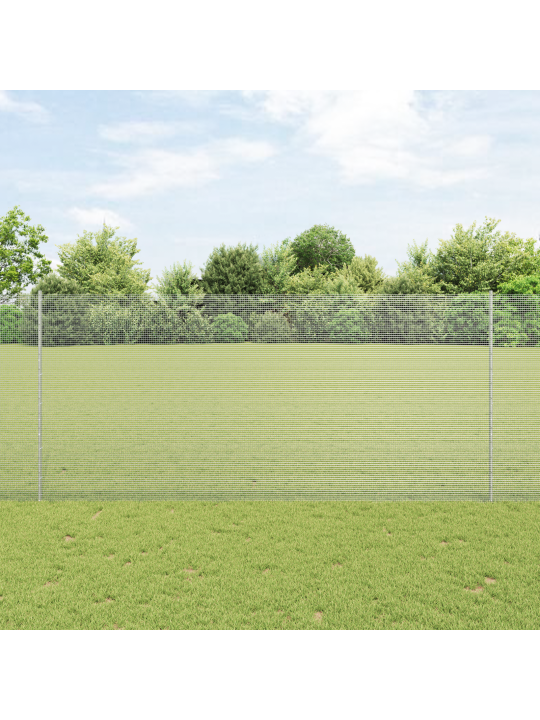 galvanisoitu langa 10 U-pylvään hopeinen 1.4x10 m teräs
