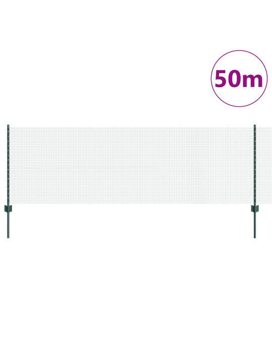 Hitsattu langaaita 22 u-poikitan 0.8x50 m terästä
