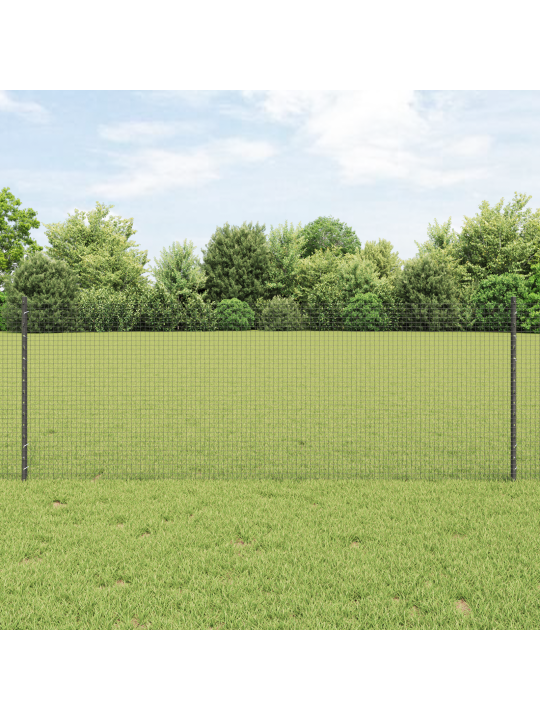 Hitsaustukku 5 u-pylväällä harmaa 0.8x10 m teräksestä