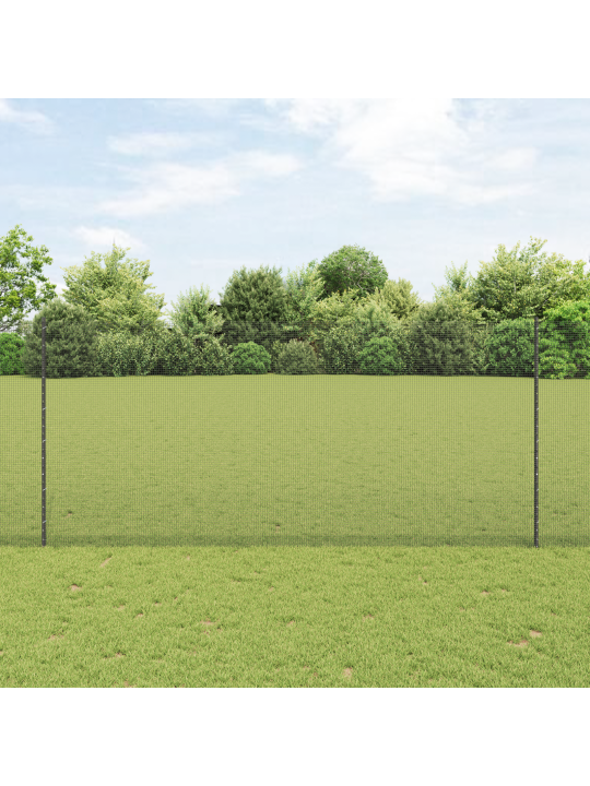 Hitsattu langoitusaita 10 u-pylväällä harmaa 1.4x10 m teräs