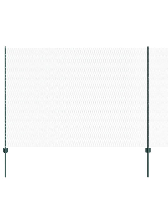 Aitapylväät 11 kpl u-kanava vihreä 160 cm teräs