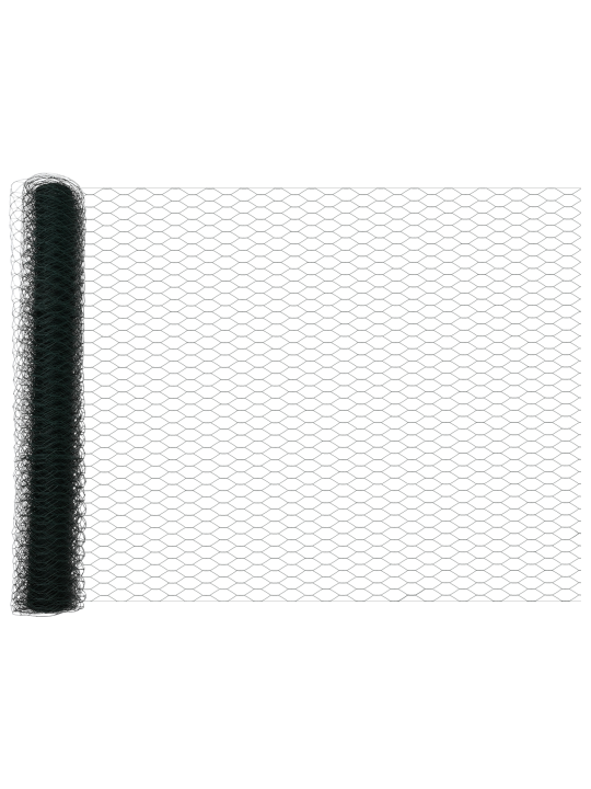 Aitaparrut 11 kpl u-kanava vihreä 120 cm teräs