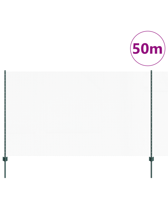 Aitakappaleet 11 kpl u-kanava vihreä 140 cm teräs