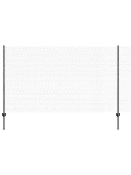 Aita paalut 10 kpl u-kanava harmaa 140 cm teräs