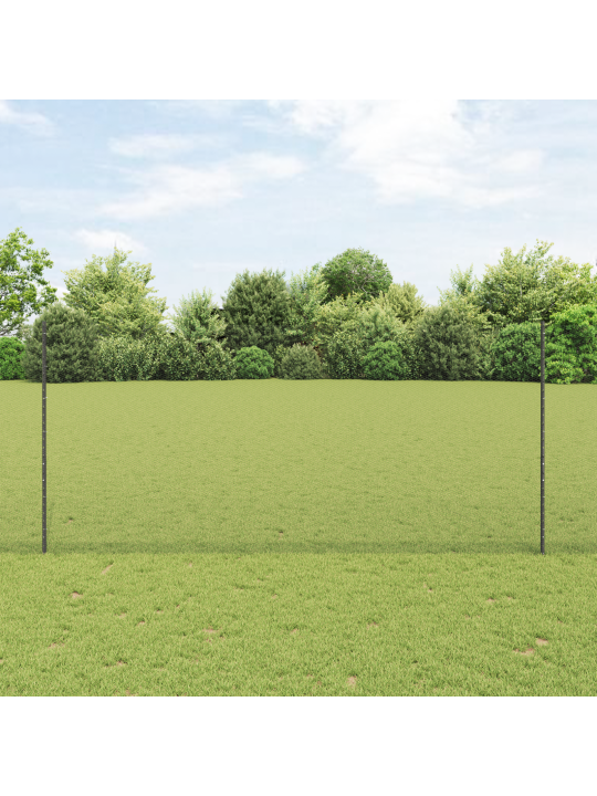 Aita paalut 10 kpl u-kanava harmaa 140 cm teräs