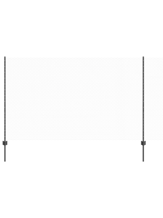 Aita- ja tukijalka 10 kpl u-kanava harmaa 140 cm teräs