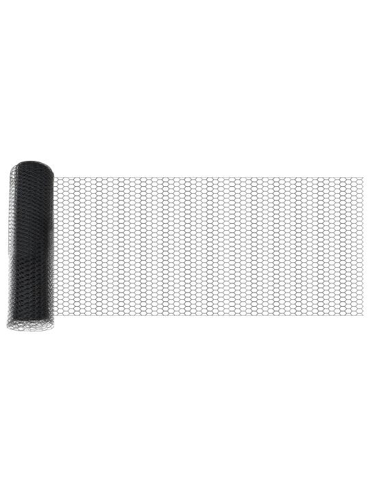 Aita posts 11 kpl u-kanava harmaa 60 cm teräs