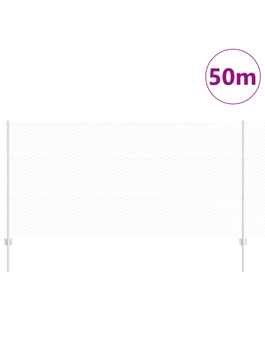 Aita postit 22 kpl u-kanava 120 cm galvanoitu teräs