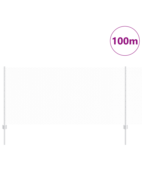 Aidan pylväät 22 kpl u-channel 100 cm galvanoitu teräs