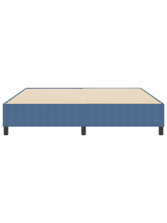 Box spring -sänky sininen super king corduroy kangas
