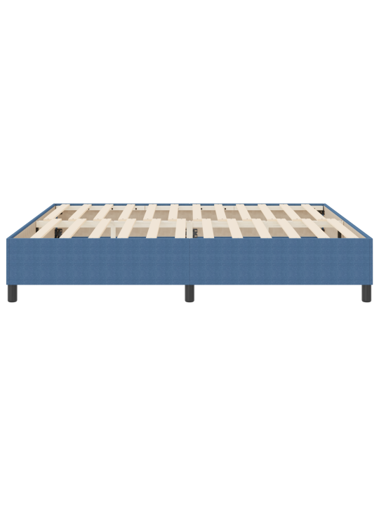 Box spring -sänky sininen super king corduroy kangas
