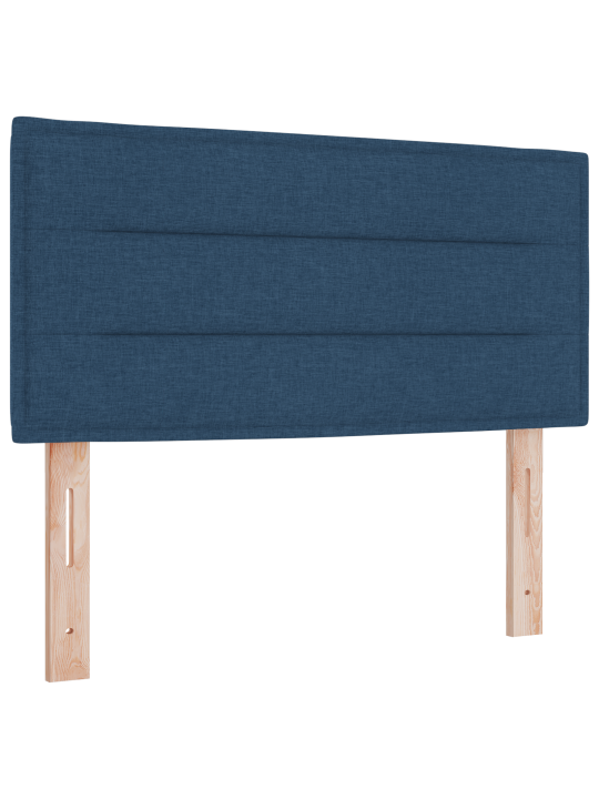 Box spring -sänky patjan ja led-valon kanssa, 80x200 cm kangasta