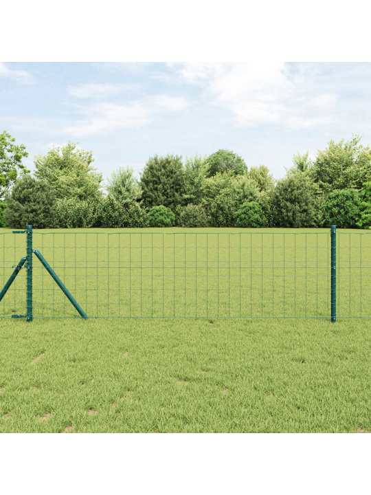 Euroaita 7 postilla 0.6x10 m galvanoitua terästä vihreä
