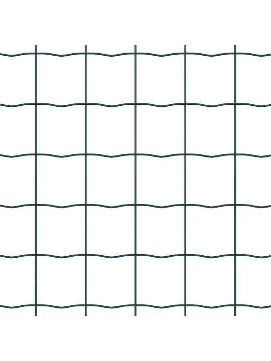 Euro aita 13 postilla 0.8x25 m galvanoitu teräs vihreä