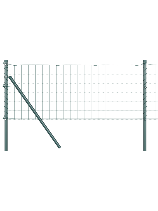 Euroaita 13 tolpalla 0.8x25 m kuumasinkitty teräs vihreä