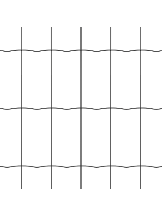 Euroaita 13 pylväällä 0.6x25 m galvanoitu teräs harmaa