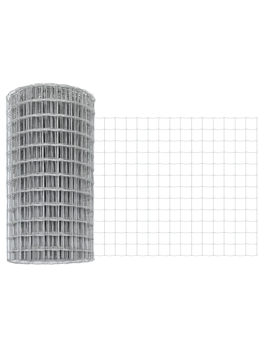 Euroaita 13 pylväällä 0.6x25 m galvanoidusta teräksestä