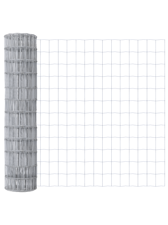 Euro aita 13 pylväällä 1.2x25 m galvanoitu teräs