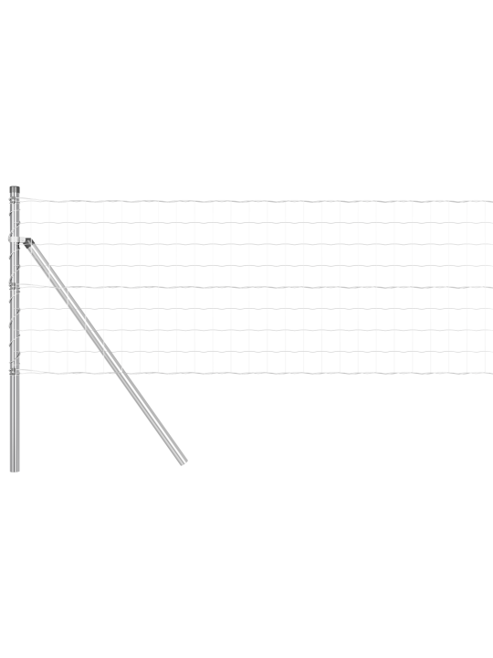 Euroaita 13 pylväällä 0.4x25 m galvanoitu teräs