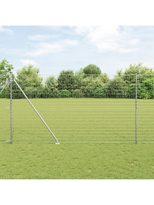 Euro aita 7 piikkipylväillä 1.6x10 m galvanoitu teräs