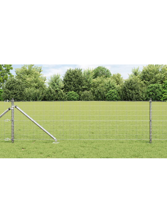 Euro aita 7 piikkipostilla 0.8x10 m galvanoitua terästä