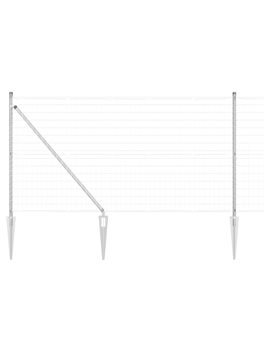 Euroaita 13 piikkipostilla 1x25 m galvanoitu teräs