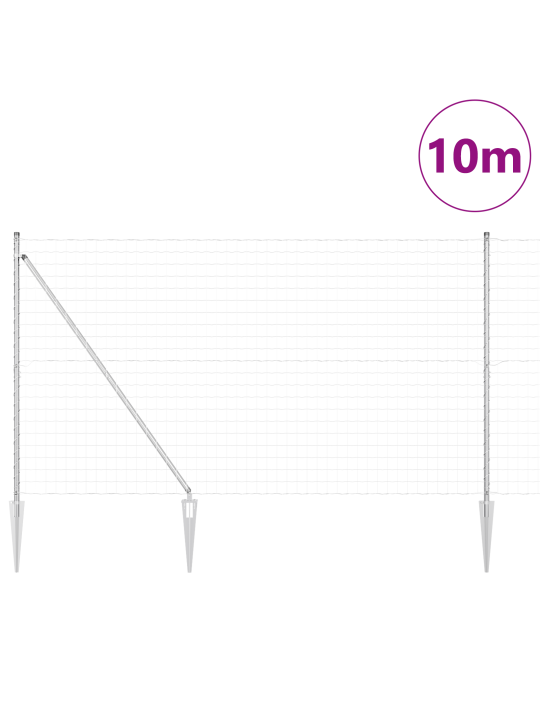 Euroaita 7 piikkipostilla 1.5x10 m galvanoitua terästä