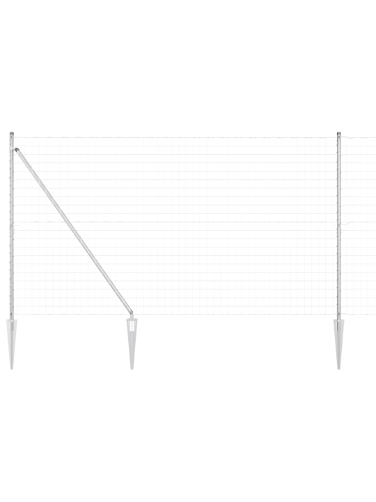 Euroaita 7 piikkipostilla 1.5x10 m galvanoitua terästä