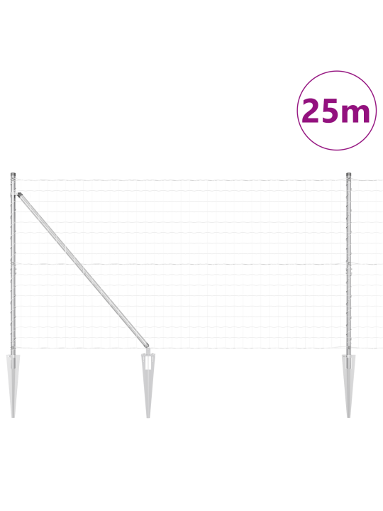 Euroaita 13 piikkiankkurilla 1.2x25 m galvanoidusta teräksestä